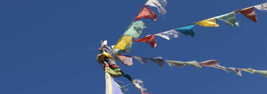Gebetsfahnen