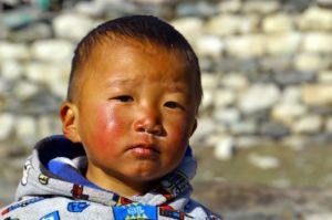 Kinder von Nepal