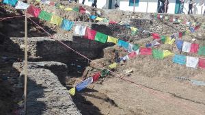 Eingeweihte Schutzmauer Golche