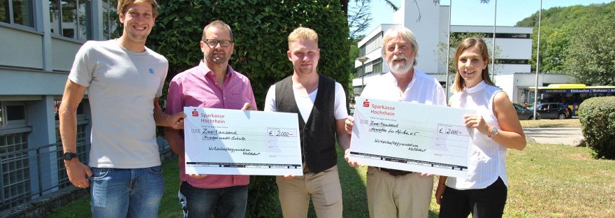 Spendenübergabe 2018 Kaufmännischen Schule Waldshut Schule Golche Nepal